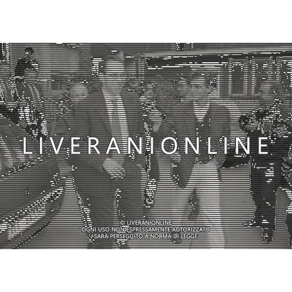 RETROSPETTIVA ENRICO MANTOVANI PRESIDENTE SAMPDORIA CALCIO NELLA FOTO ENRICO MANTOVANI PRESIDENTE SAMPDORIA ANNO 1995 AG ALDO LIVERANI SAS  