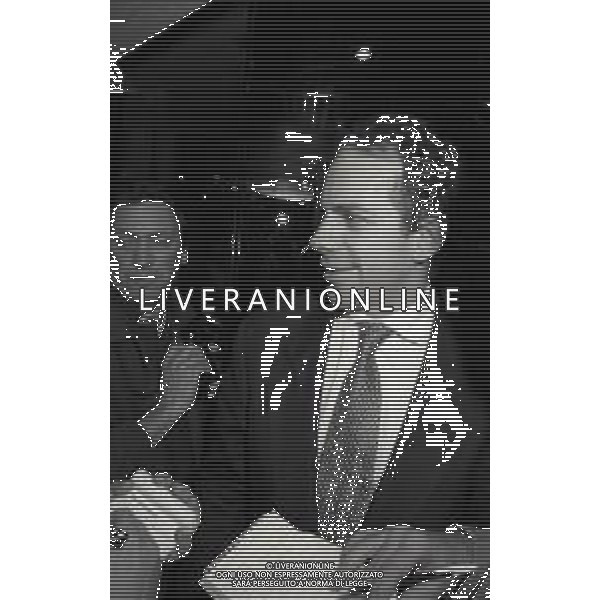 RETROSPETTIVA ENRICO MANTOVANI PRESIDENTE SAMPDORIA CALCIO NELLA FOTO ENRICO MANTOVANI PRESIDENTE SAMPDORIA ANNO 1994 AG ALDO LIVERANI SAS 