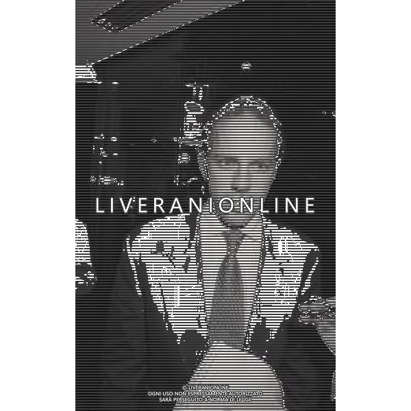 RETROSPETTIVA ENRICO MANTOVANI PRESIDENTE SAMPDORIA CALCIO NELLA FOTO ENRICO MANTOVANI PRESIDENTE SAMPDORIA ANNO 1994 AG ALDO LIVERANI SAS 