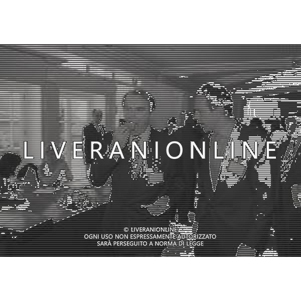 RETROSPETTIVA ENRICO MANTOVANI PRESIDENTE SAMPDORIA CALCIO NELLA FOTO ENRICO MANTOVANI PRESIDENTE SAMPDORIA CALCIO ERNESTO PELLEGRINI PRESIDENTE INTER ANNO 1994 AG ALDO LIVERANI SAS