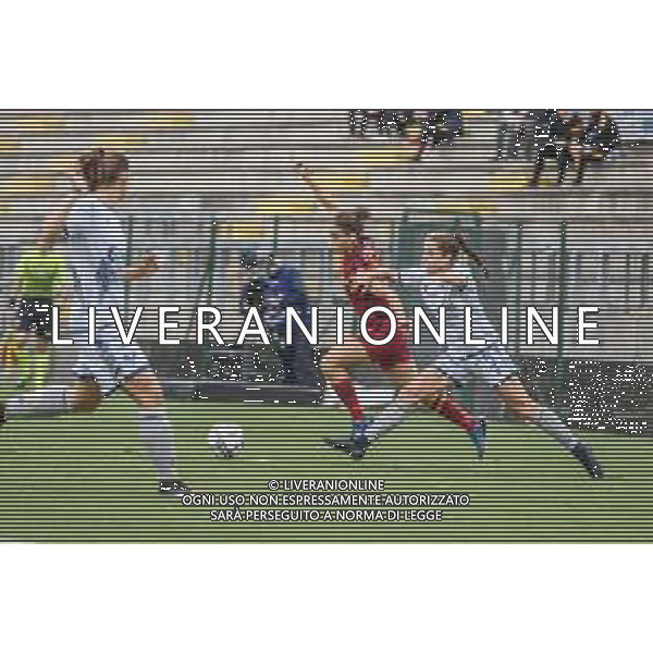 AS Roma vs Hellas Verona Women - Campionato di Calcio Serie A Femminile 2020/2021, 03 ottobre 2020 Roma, Italia Nella foto: Angelica SOFFIA (A.S. ROMA) vs Madison Sarah Solow (Hellas Verona) @LM/Simona Scarano AG ALDO LIVERANI SAS