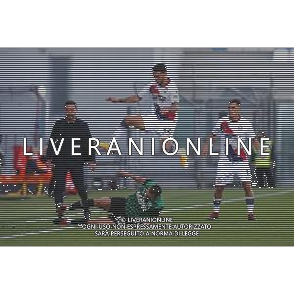 SASSUOLO - CROTONE CAMPIONATO CALCIO SERIE A TIM 03.10.2020 NELLA FOTO MEHDI BOURABIA E PEDRO PEREIRA E SALVATORE MOLINA ©SANTANDREA / AGENZIA ALDO LIVERANI SAS
