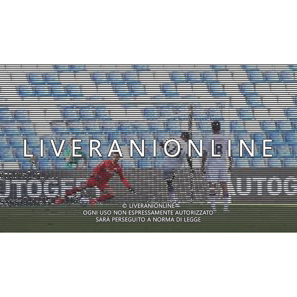 SASSUOLO - CROTONE CAMPIONATO CALCIO SERIE A TIM 03.10.2020 NELLA FOTO IL GOL SU RIGORE DI SIMY ©SANTANDREA / AGENZIA ALDO LIVERANI SAS