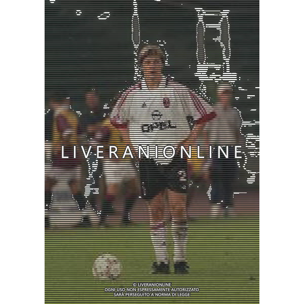 08-09-1998 TORINO SEDICESIMI DI COPPA ITALIA TORINO MILAN 2-0 NELLA FOTO THOMAS HELVEG AG ALDO LIVERANI SAS