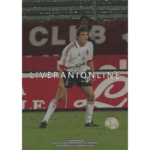 08-09-1998 TORINO SEDICESIMI DI COPPA ITALIA TORINO MILAN 2-0 NELLA FOTO ANDREAS GUGLIELMINPIETRO AG ALDO LIVERANI SAS