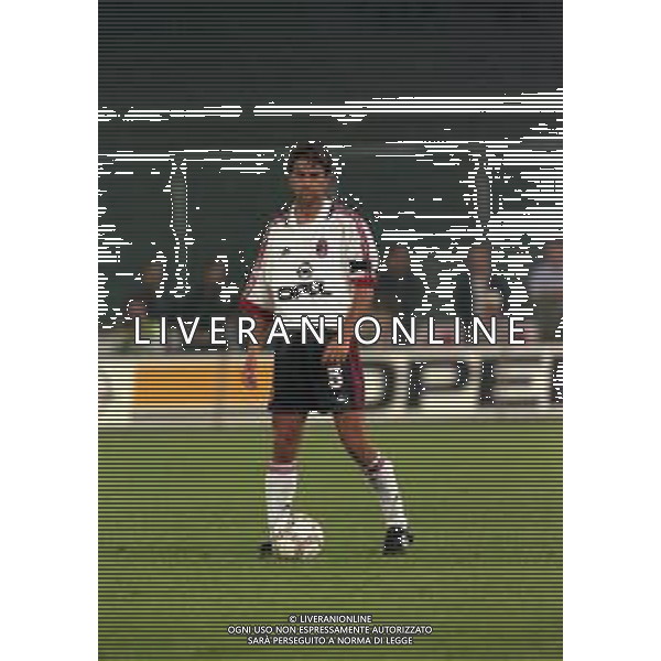08-09-1998 TORINO SEDICESIMI DI COPPA ITALIA TORINO MILAN 2-0 NELLA FOTO ALESSANDRO COSTACURTA AG ALDO LIVERANI SAS
