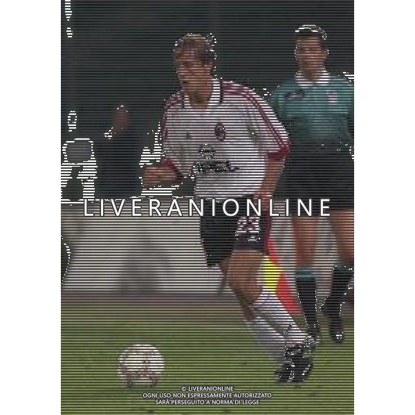 08-09-1998 TORINO SEDICESIMI DI COPPA ITALIA TORINO MILAN 2-0 NELLA FOTO MASSIMO AMBROSINI AG ALDO LIVERANI SAS