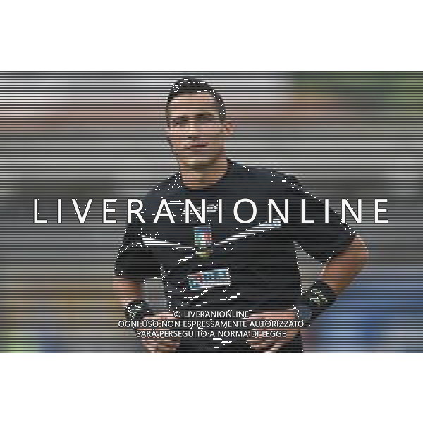 Empoli vs Monza - Campionato di Calcio Serie B 2020/2021, 03 ottobre 2020 Empoli, Italia Nella foto: L\'arbitro Antonio Di Martino di Teramo @LM/Lisa Guglielmi AG ALDO LIVERANI SAS