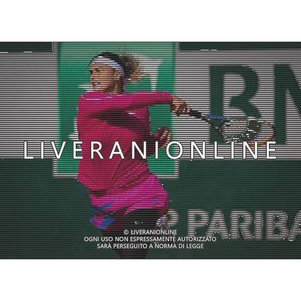 Roland Garros 2020, Grand Slam tournament - Tennis Internationals, 03 October 2020 Roland Garros stadium, paris, france, Italy Photo showing: Aryna Sabalenka of Belarus in action against Ons Jabeur of Tunisia @LM/DPPI/DPPI/Rob Prange AG ALDO LIVERANI SAS