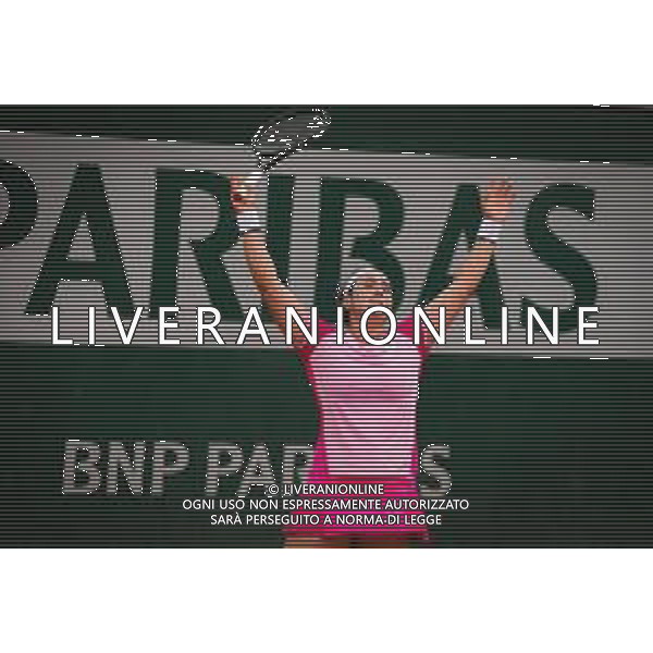 Roland Garros 2020, Grand Slam tournament - Tennis Internationals, 03 October 2020 Roland Garros stadium, paris, france, Italy Photo showing: Ons Jabeur of Tunisia in action against Aryna Sabalenka of Belarus @LM/DPPI/DPPI/Rob Prange AG ALDO LIVERANI SAS