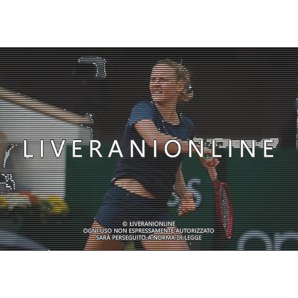 Roland Garros 2020, Grand Slam tournament - Tennis Internationals, 03 October 2020 Roland Garros stadium, paris, france, Italy Photo showing: Fiona Ferro of France in action against Patricia Maria Tig of Romania @LM/DPPI/DPPI/Rob Prange AG ALDO LIVERANI SAS