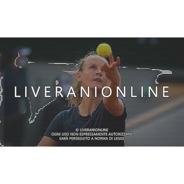 Roland Garros 2020, Grand Slam tournament - Tennis Internationals, 03 October 2020 Roland Garros stadium, paris, france, Italy Photo showing: Fiona Ferro of France in action against Patricia Maria Tig of Romania @LM/DPPI/DPPI/Rob Prange AG ALDO LIVERANI SAS