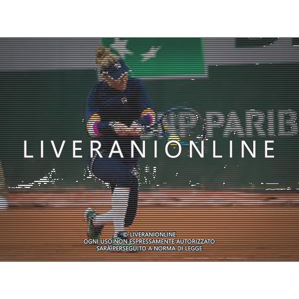 Roland Garros 2020, Grand Slam tournament - Tennis Internationals, 03 October 2020 Roland Garros stadium, paris, france, Italy Photo showing: Laura Siegemund of Germany in action against Petra Martic of Croatia @LM/DPPI/DPPI/Rob Prange AG ALDO LIVERANI SAS