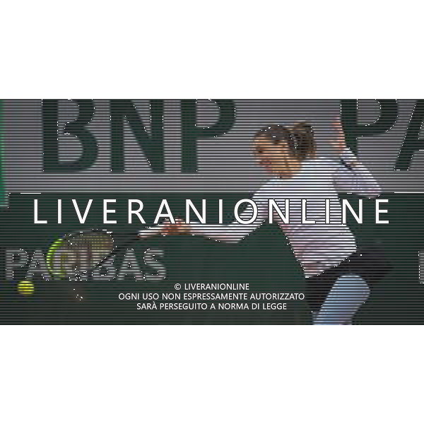 Roland Garros 2020, Grand Slam tournament - Tennis Internationals, 03 October 2020 Roland Garros stadium, paris, france, Italy Photo showing: Petra Martic of Croatia in action against Laura Siegemund of Germany @LM/DPPI/DPPI/Rob Prange AG ALDO LIVERANI SAS