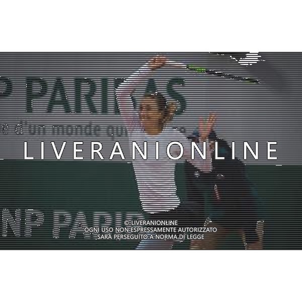 Roland Garros 2020, Grand Slam tournament - Tennis Internationals, 03 October 2020 Roland Garros stadium, paris, france, Italy Photo showing: Petra Martic of Croatia in action against Laura Siegemund of Germany @LM/DPPI/DPPI/Rob Prange AG ALDO LIVERANI SAS