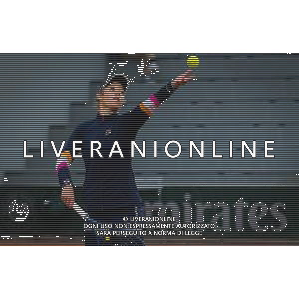 Roland Garros 2020, Grand Slam tournament - Tennis Internationals, 03 October 2020 Roland Garros stadium, paris, france, Italy Photo showing: Laura Siegemund of Germany in action against Petra Martic of Croatia @LM/DPPI/DPPI/Rob Prange AG ALDO LIVERANI SAS