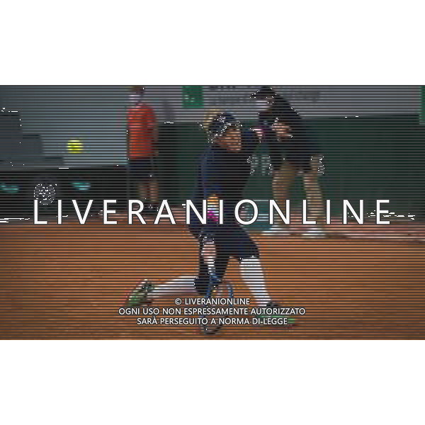 Roland Garros 2020, Grand Slam tournament - Tennis Internationals, 03 October 2020 Roland Garros stadium, paris, france, Italy Photo showing: Laura Siegemund of Germany in action against Petra Martic of Croatia @LM/DPPI/DPPI/Rob Prange AG ALDO LIVERANI SAS