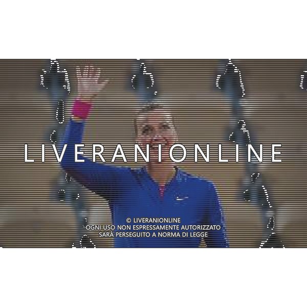 Roland Garros 2020, Grand Slam tournament - Tennis Internationals, 03 October 2020 Roland Garros stadium, paris, france, Italy Photo showing: Petra Kvitova of the Czech Republic celebrates after winning against Leylah Fernandez of Canada @LM/DPPI/DPPI/Rob Prange AG ALDO LIVERANI SAS