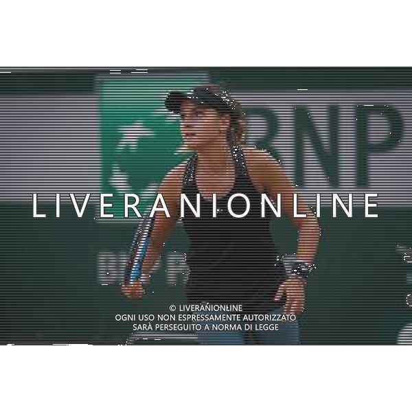 Roland Garros 2020, Grand Slam tournament - Tennis Internationals, 03 October 2020 Roland Garros stadium, paris, france, Italy Photo showing: Clara Burel of France in action @LM/DPPI/DPPI/Rob Prange AG ALDO LIVERANI SAS