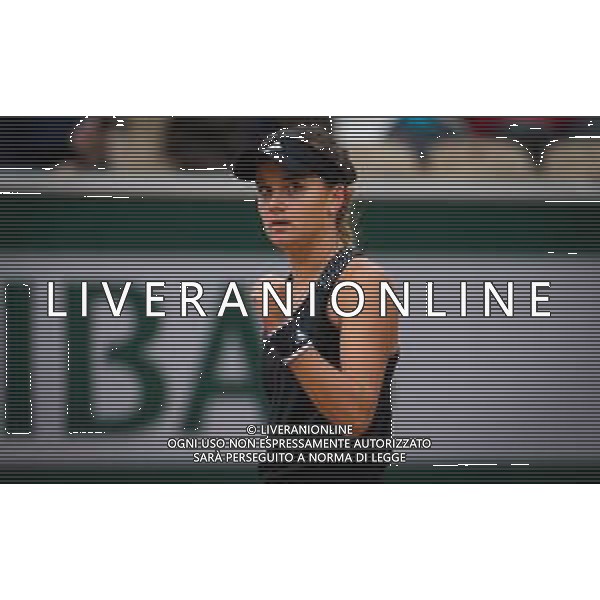 Roland Garros 2020, Grand Slam tournament - Tennis Internationals, 03 October 2020 Roland Garros stadium, paris, france, Italy Photo showing: Clara Burel of France in action @LM/DPPI/DPPI/Rob Prange AG ALDO LIVERANI SAS