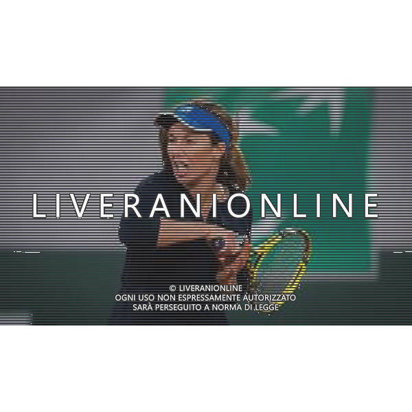 Roland Garros 2020, Grand Slam tournament - Tennis Internationals, 03 October 2020 Roland Garros stadium, paris, france, Italy Photo showing: Danielle Collins of the United States in action against Garbine Muguruza of Spain @LM/DPPI/DPPI/Rob Prange AG ALDO LIVERANI SAS