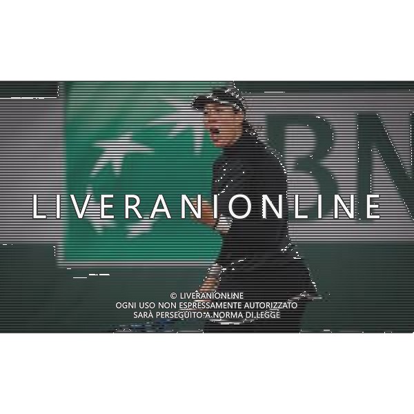 Roland Garros 2020, Grand Slam tournament - Tennis Internationals, 03 October 2020 Roland Garros stadium, paris, france, Italy Photo showing: Garbine Muguruza of Spain in action against Danielle Collins of the United States @LM/DPPI/DPPI/Rob Prange AG ALDO LIVERANI SAS