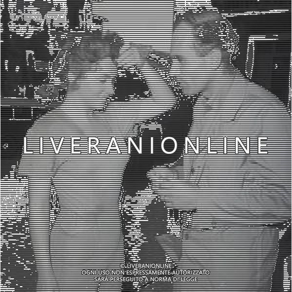 RETROSPETTIVA GINA LOLLOBRIGIDA ATTRICE NELLA FOTO GINA LOLLOBRIGIDA NEL FILM PANE AMORE E GELOSIA NELL\'ANNO 1954 CON COMENCINI AG ALDO LIVERANI SAS
