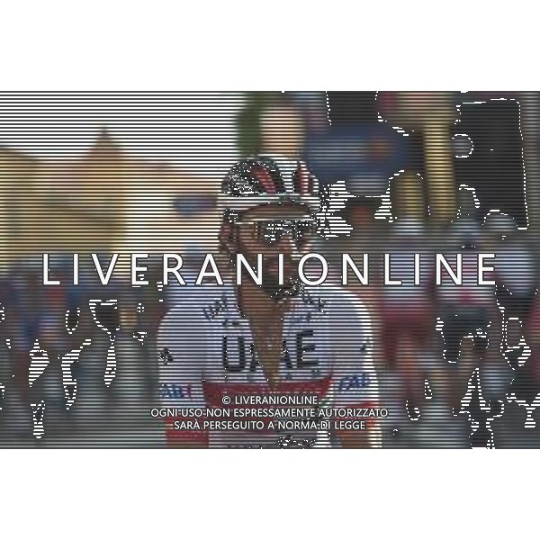 04-10-2020 Giro D\'italia; Tappa 02 Alcamo - Agrigento; 2020, Uae - Emirates; Gaviria Rendon, Fernando; Agrigento; ©SIROTTI / AGENZIA ALDO LIVERANI SAS