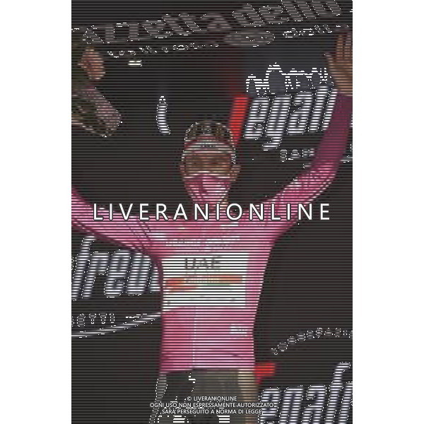 04-10-2020 Giro D\'italia; Tappa 02 Alcamo - Agrigento; 2020, Uae - Emirates; Ulissi, Diego; Agrigento; ©SIROTTI / AGENZIA ALDO LIVERANI SAS