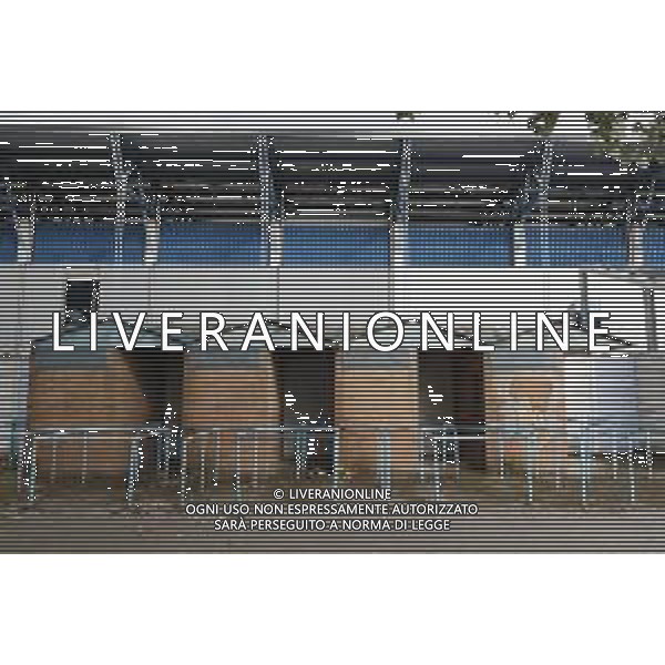 Legnago Salus - Ravenna FC Campionato di Calcio Serie C girone B del 04/10/2020 nella foto: la vecchia struttura e la nuova dello stadio di legnago ©Claudio Zamagni/Agenzia Aldo Liverani / AGENZIA ALDO LIVERANI SAS