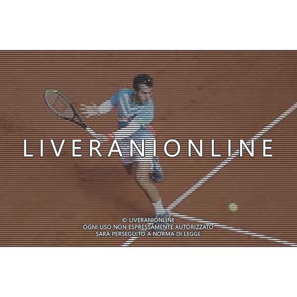 Roland Garros 2020, Grand Slam tournament - Tennis Internationals, 04 October 2020 Roland Garros stadium, paris, france, Italy Photo showing: Hugo GASTON (FRA) @LM/DPPI/DPPI/Stephane Allaman AG ALDO LIVERANI SAS