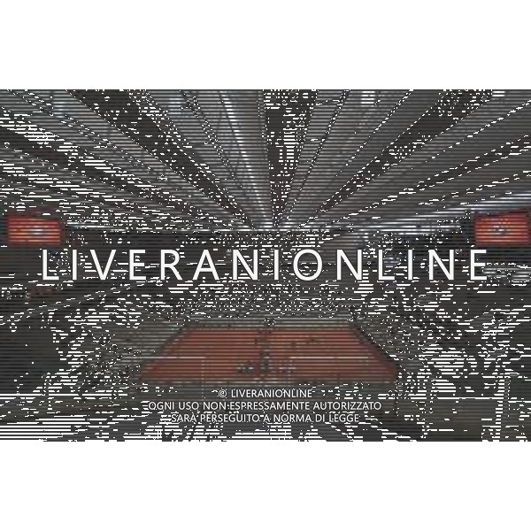 Roland Garros 2020, Grand Slam tournament - Tennis Internationals, 04 October 2020 Roland Garros stadium, paris, france, Italy Photo showing: Raindrops illustration with wide view of roof top closed of Philippe Chatrier stadium @LM/DPPI/DPPI/Stephane Allaman AG ALDO LIVERANI SAS
