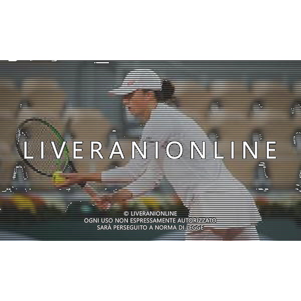 Roland Garros 2020, Grand Slam tournament - Tennis Internationals, 04 October 2020 Roland Garros stadium, paris, france, Italy Photo showing: Iga Swiatek of Poland in action against Simona Halep of Romania @LM/DPPI/DPPI/Rob Prange AG ALDO LIVERANI SAS
