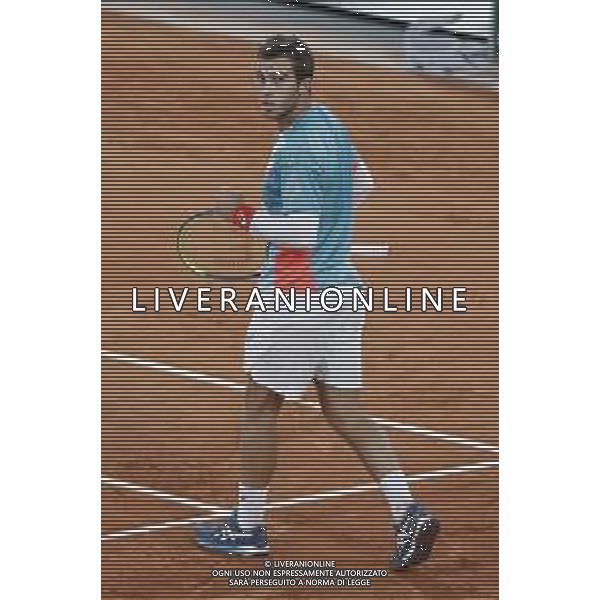 Roland Garros 2020, Grand Slam tournament - Tennis Internationals, 04 October 2020 Roland Garros stadium, paris, france, Italy Photo showing: Hugo GASTON (FRA) celebrated point winned @LM/DPPI/DPPI/Stephane Allaman AG ALDO LIVERANI SAS