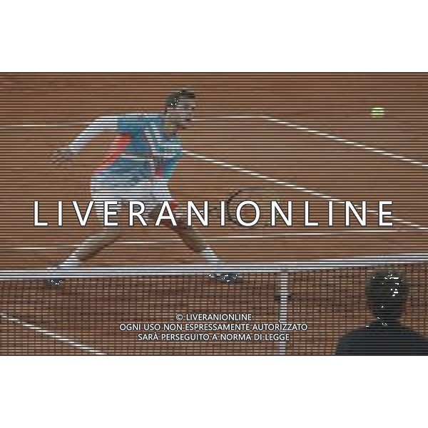 Roland Garros 2020, Grand Slam tournament - Tennis Internationals, 04 October 2020 Roland Garros stadium, paris, france, Italy Photo showing: Hugo GASTON (FRA), Dominic THIEM (AUT) @LM/DPPI/DPPI/Stephane Allaman AG ALDO LIVERANI SAS