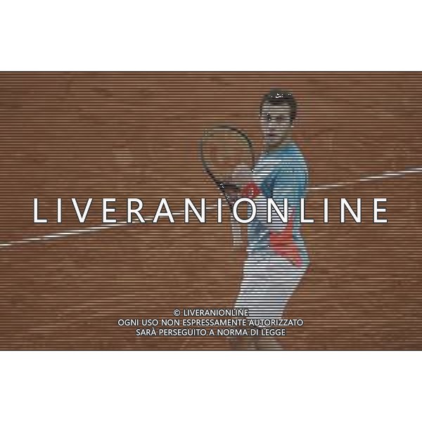 Roland Garros 2020, Grand Slam tournament - Tennis Internationals, 04 October 2020 Roland Garros stadium, paris, france, Italy Photo showing: Hugo GASTON (FRA) celebrated point winned @LM/DPPI/DPPI/Stephane Allaman AG ALDO LIVERANI SAS