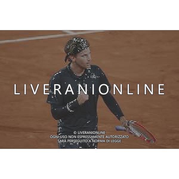 Roland Garros 2020, Grand Slam tournament - Tennis Internationals, 04 October 2020 Roland Garros stadium, paris, france, Italy Photo showing: Dominic THIEM (AUT) winned a point, celebration @LM/DPPI/DPPI/Stephane Allaman AG ALDO LIVERANI SAS