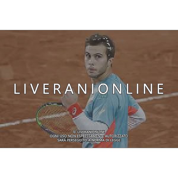 Roland Garros 2020, Grand Slam tournament - Tennis Internationals, 04 October 2020 Roland Garros stadium, paris, france, Italy Photo showing: Hugo GASTON (FRA) celebrated point winned @LM/DPPI/DPPI/Stephane Allaman AG ALDO LIVERANI SAS