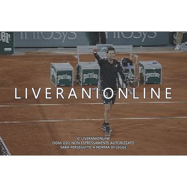 Roland Garros 2020, Grand Slam tournament - Tennis Internationals, 04 October 2020 Roland Garros stadium, paris, france, Italy Photo showing: Dominic THIEM (AUT) celebrated the match winned @LM/DPPI/DPPI/Stephane Allaman AG ALDO LIVERANI SAS