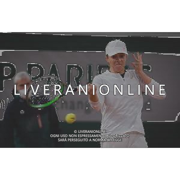 Roland Garros 2020, Grand Slam tournament - Tennis Internationals, 04 October 2020 Roland Garros stadium, paris, france, Italy Photo showing: Iga Swiatek of Poland in action against Simona Halep of Romania @LM/DPPI/DPPI/Rob Prange AG ALDO LIVERANI SAS