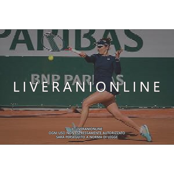 Roland Garros 2020, Grand Slam tournament - Tennis Internationals, 04 October 2020 Roland Garros stadium, paris, france, Italy Photo showing: Nadia Podoroska of Argentina in action against Barbora Krejcikova of the Czech Republic @LM/DPPI/DPPI/Rob Prange AG ALDO LIVERANI SAS