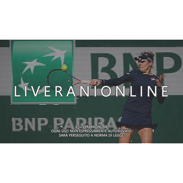 Roland Garros 2020, Grand Slam tournament - Tennis Internationals, 04 October 2020 Roland Garros stadium, paris, france, Italy Photo showing: Nadia Podoroska of Argentina in action against Barbora Krejcikova of the Czech Republic @LM/DPPI/DPPI/Rob Prange AG ALDO LIVERANI SAS