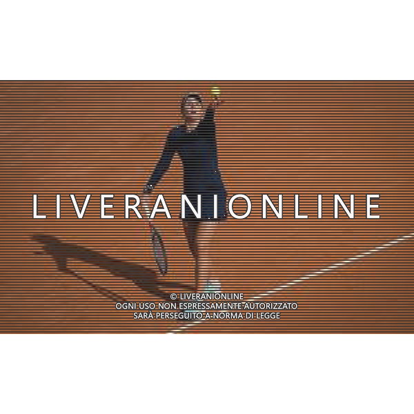 Roland Garros 2020, Grand Slam tournament - Tennis Internationals, 04 October 2020 Roland Garros stadium, paris, france, Italy Photo showing: Nadia Podoroska of Argentina in action against Barbora Krejcikova of the Czech Republic @LM/DPPI/DPPI/Rob Prange AG ALDO LIVERANI SAS