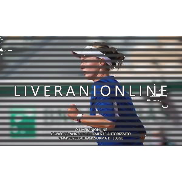 Roland Garros 2020, Grand Slam tournament - Tennis Internationals, 04 October 2020 Roland Garros stadium, paris, france, Italy Photo showing: Barbora Krejcikova of the Czech Republic in action against Nadia Podoroska of Argentina @LM/DPPI/DPPI/Rob Prange AG ALDO LIVERANI SAS