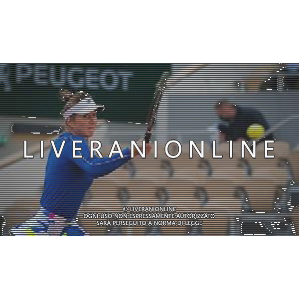 Roland Garros 2020, Grand Slam tournament - Tennis Internationals, 04 October 2020 Roland Garros stadium, paris, france, Italy Photo showing: Elina Svitolina of the Ukraine in action against Caroline Garcia of France @LM/DPPI/DPPI/Rob Prange AG ALDO LIVERANI SAS