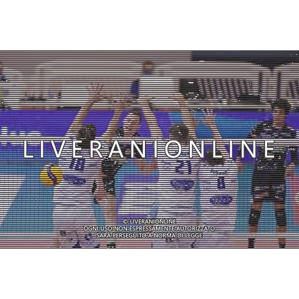 Top Volley Cisterna vs Kioene Padova - Campionato di Volley Superlega Serie A 2020/2021, 04 ottobre 2020 Cisterna di Latina, Italia Nella foto: attacco Toncek Stern @LM/Luigi Mariani AG ALDO LIVERANI SAS
