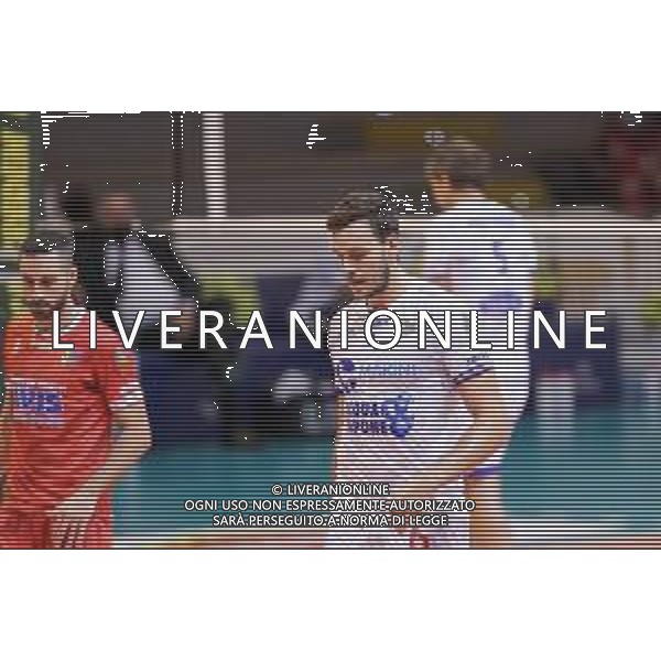 Top Volley Cisterna vs Kioene Padova - Campionato di Volley Superlega Serie A 2020/2021, 04 ottobre 2020 Cisterna di Latina, Italia Nella foto: delusione Oreste Cavuto @LM/Luigi Mariani AG ALDO LIVERANI SAS