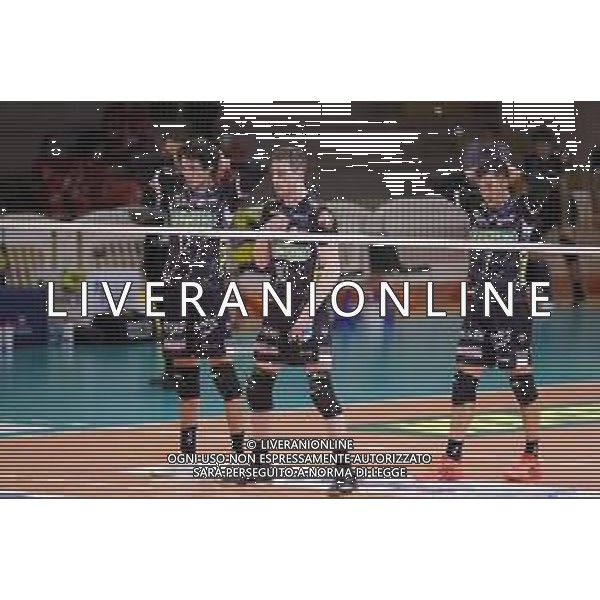 Top Volley Cisterna vs Kioene Padova - Campionato di Volley Superlega Serie A 2020/2021, 04 ottobre 2020 Cisterna di Latina, Italia Nella foto: Kioene Padova @LM/Luigi Mariani AG ALDO LIVERANI SAS