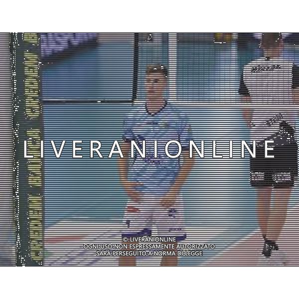 Top Volley Cisterna vs Kioene Padova - Campionato di Volley Superlega Serie A 2020/2021, 04 ottobre 2020 Cisterna di Latina, Italia Nella foto: Luca Rossato (Top Volley Cisterna) @LM/Luigi Mariani AG ALDO LIVERANI SAS