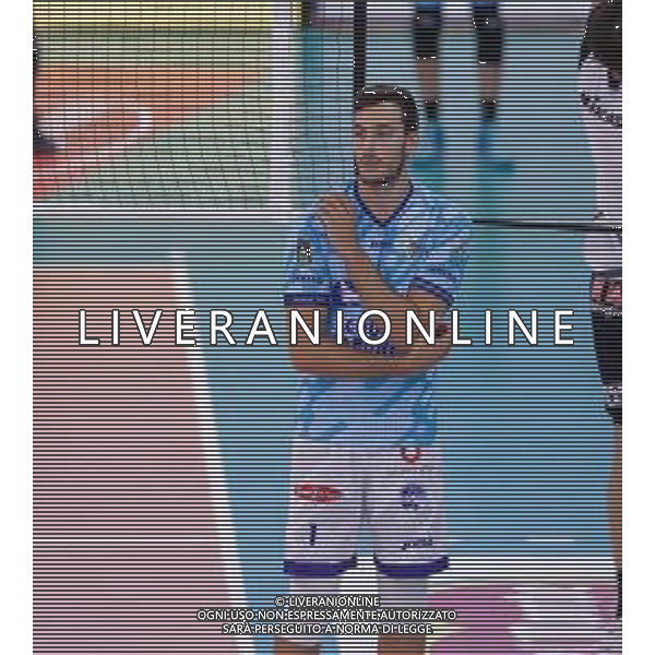 Top Volley Cisterna vs Kioene Padova - Campionato di Volley Superlega Serie A 2020/2021, 04 ottobre 2020 Cisterna di Latina, Italia Nella foto: Oreste Cavuto (Top Volley Cisterna) @LM/Luigi Mariani AG ALDO LIVERANI SAS